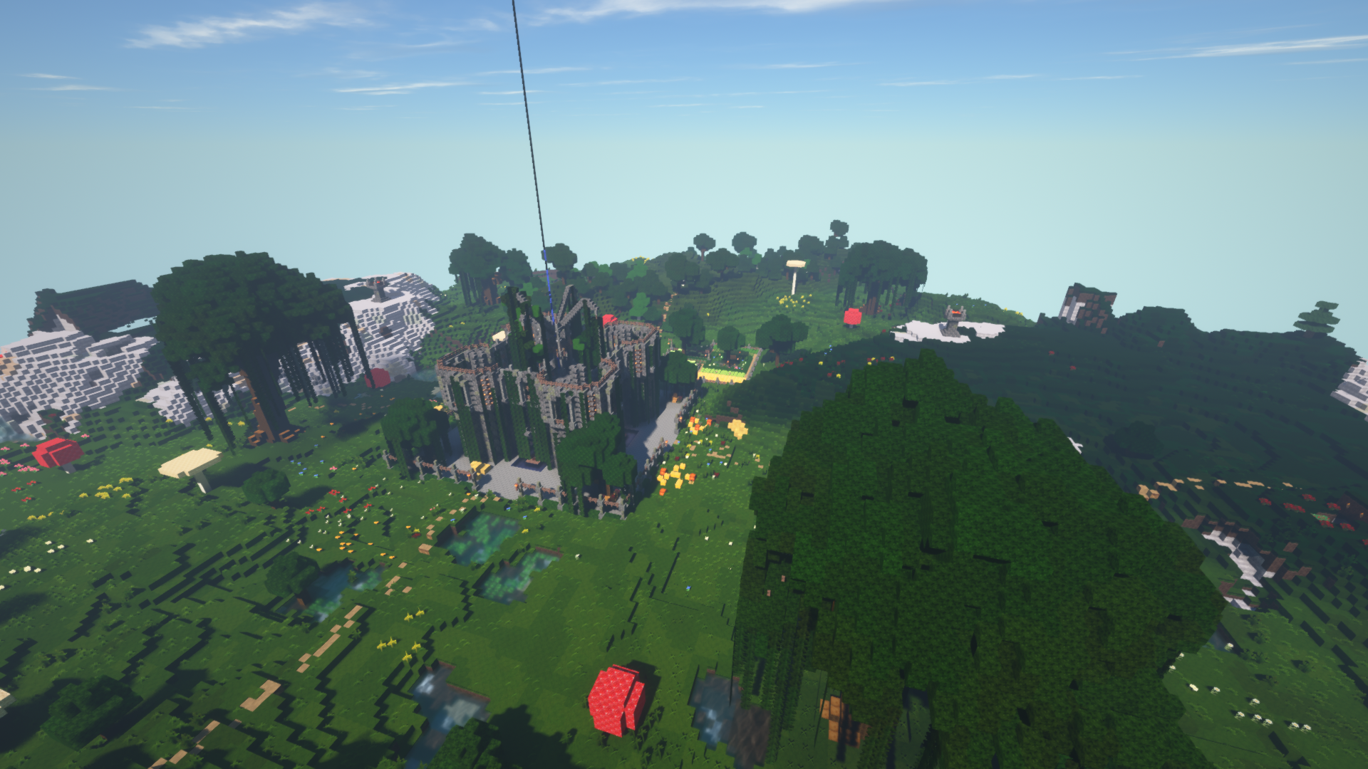 Spawn in der Farmwelt